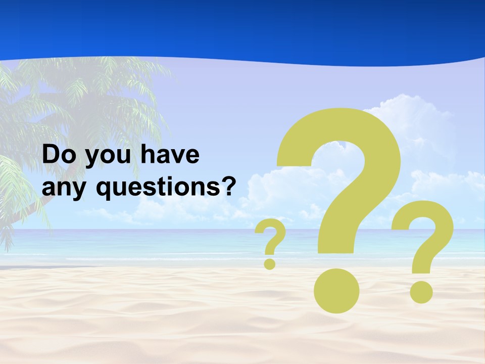 Background Summer Sun PowerPoint Template