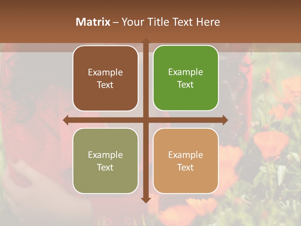 Green Sunny Laying PowerPoint Template