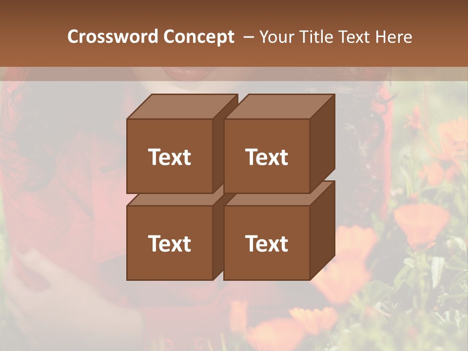 Green Sunny Laying PowerPoint Template