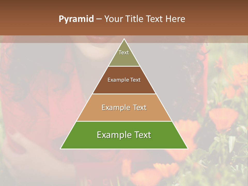 Green Sunny Laying PowerPoint Template