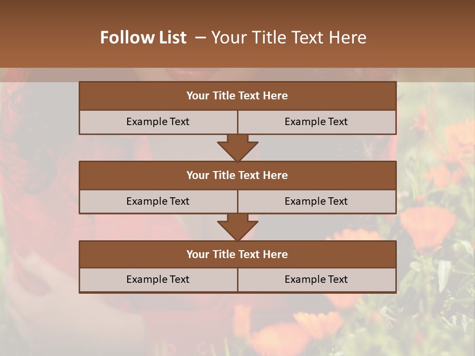 Green Sunny Laying PowerPoint Template