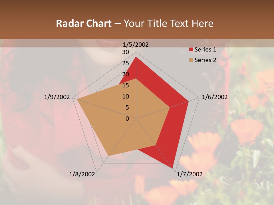 Green Sunny Laying PowerPoint Template