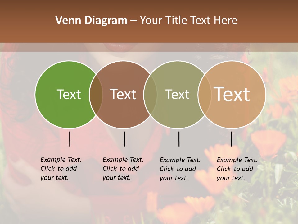 Green Sunny Laying PowerPoint Template