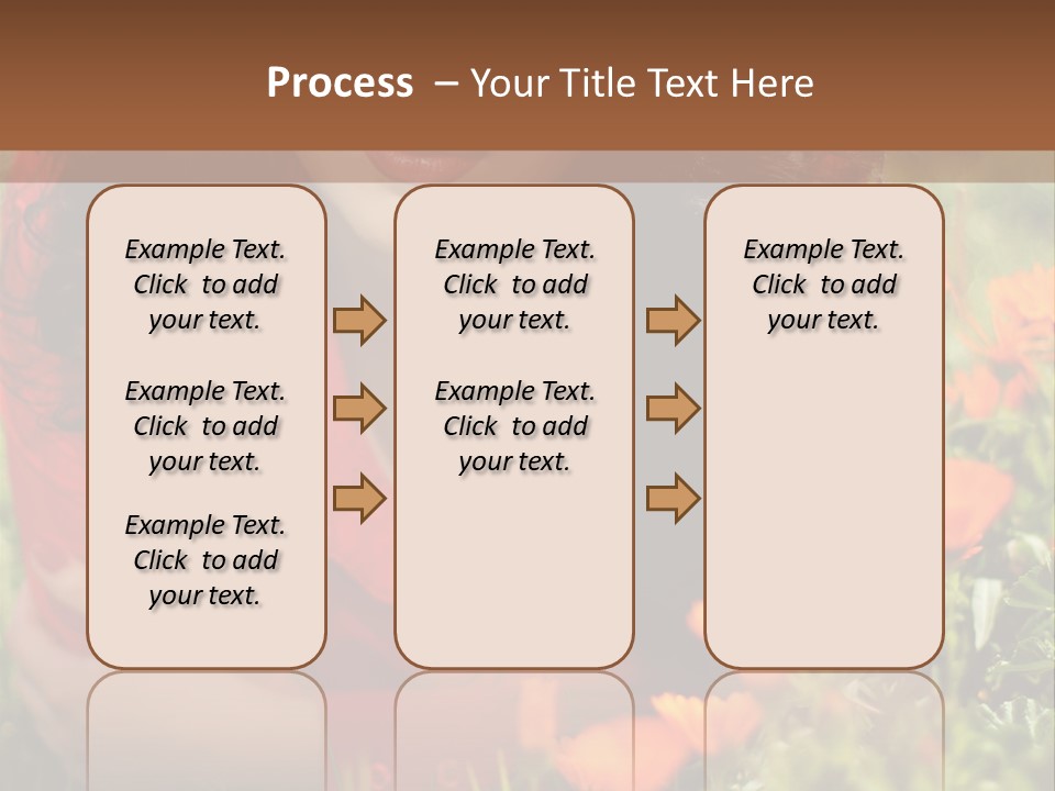Green Sunny Laying PowerPoint Template