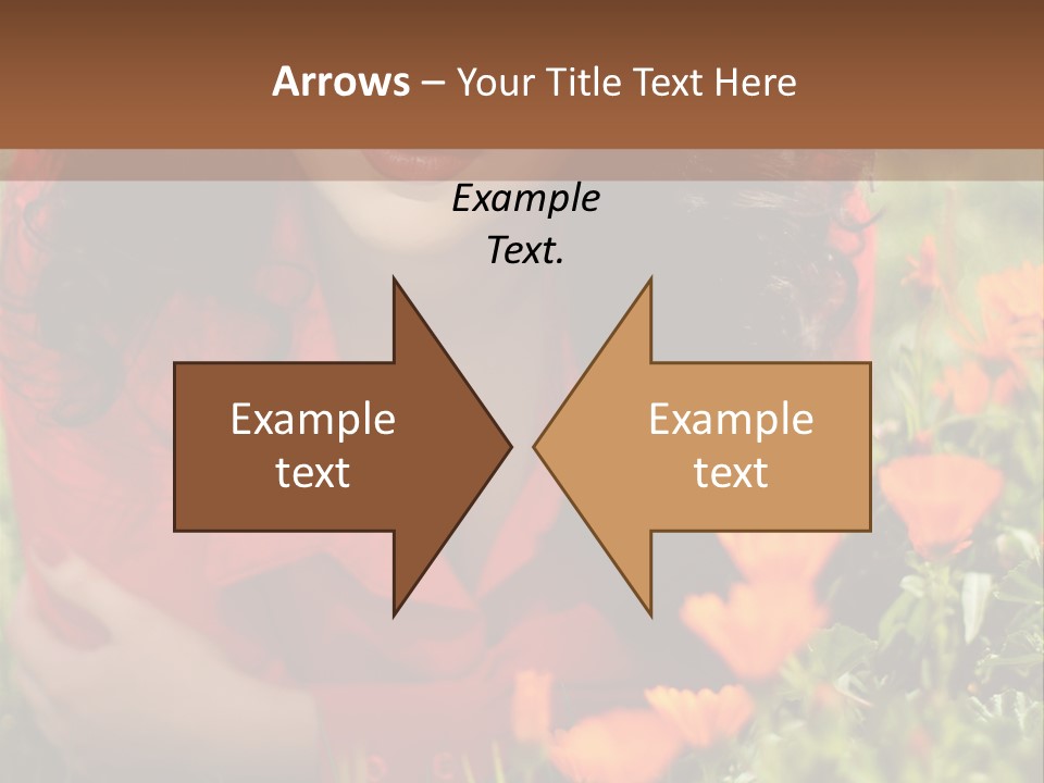 Green Sunny Laying PowerPoint Template