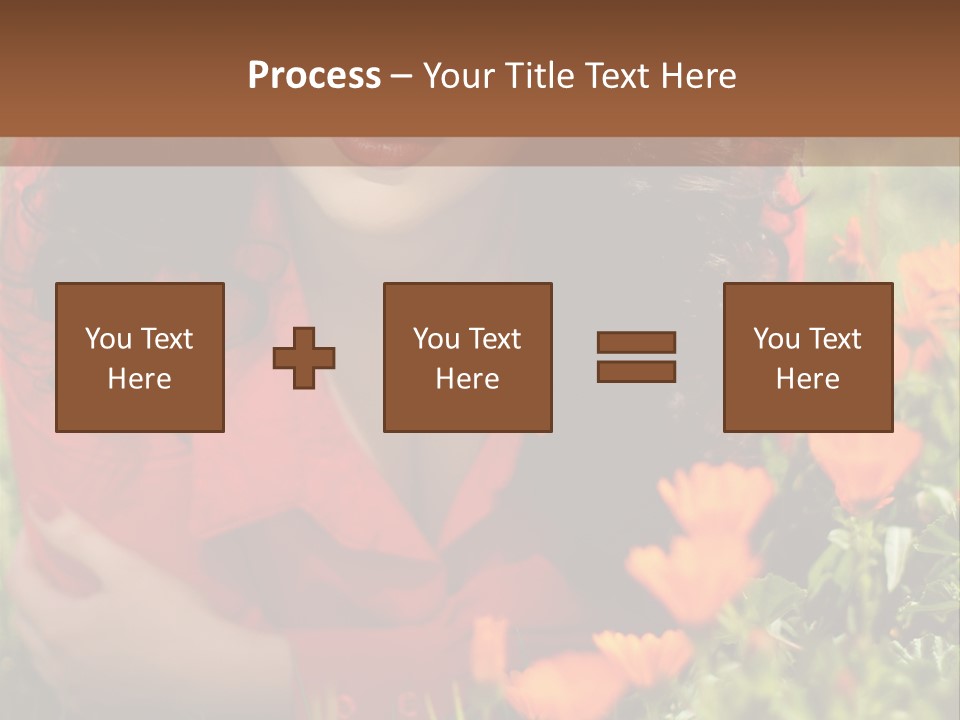 Green Sunny Laying PowerPoint Template