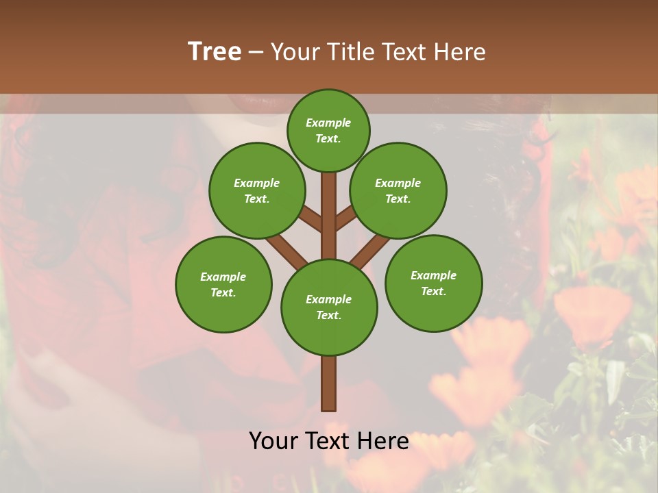 Green Sunny Laying PowerPoint Template