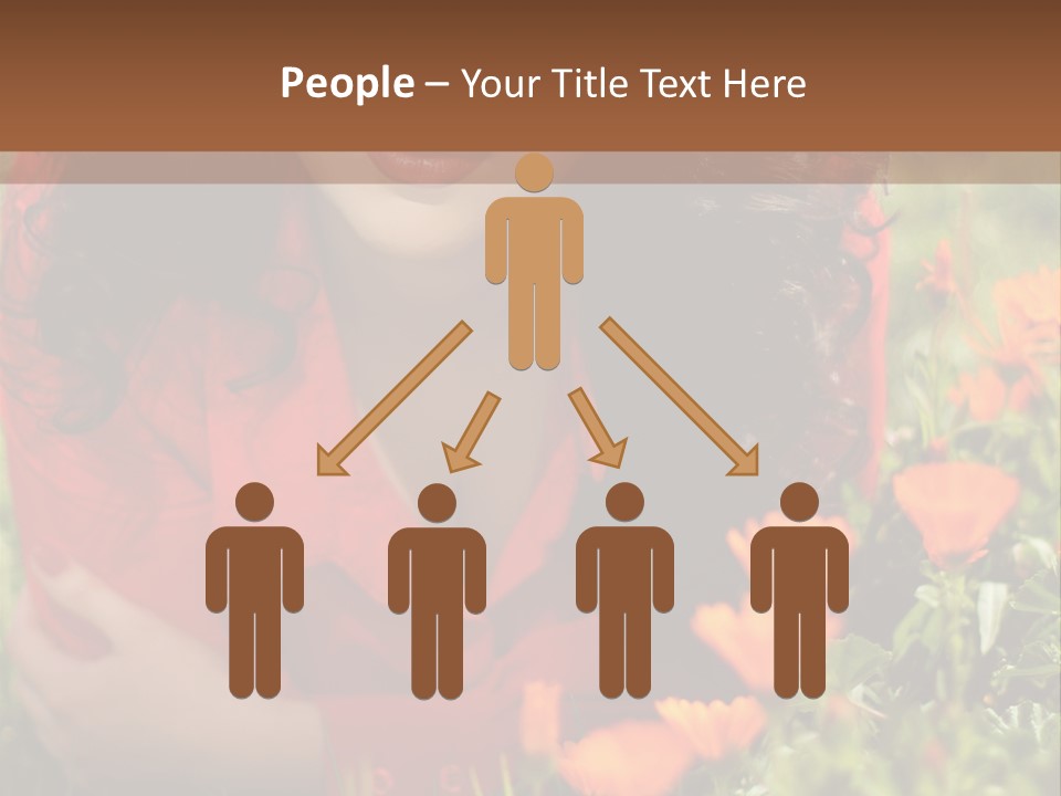 Green Sunny Laying PowerPoint Template