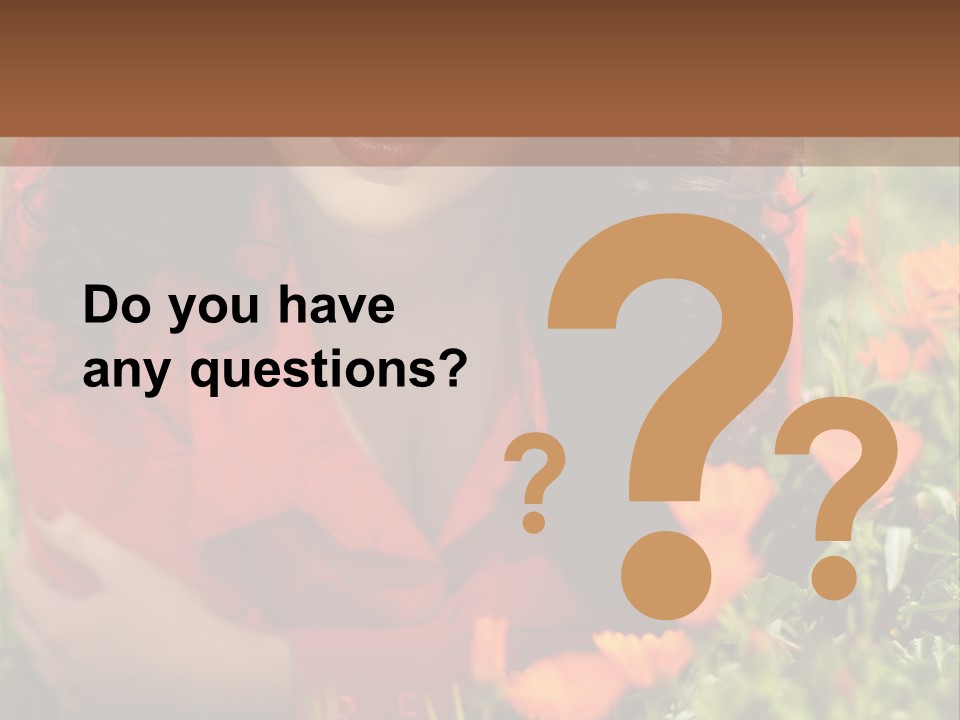 Green Sunny Laying PowerPoint Template