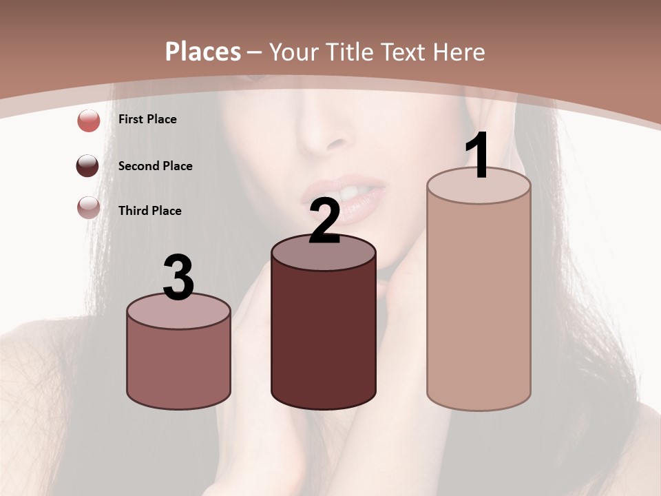 Care Glamour Brown PowerPoint Template