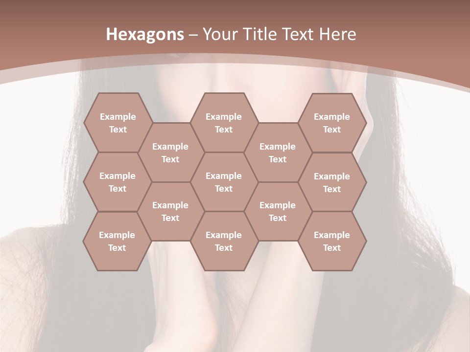 Care Glamour Brown PowerPoint Template