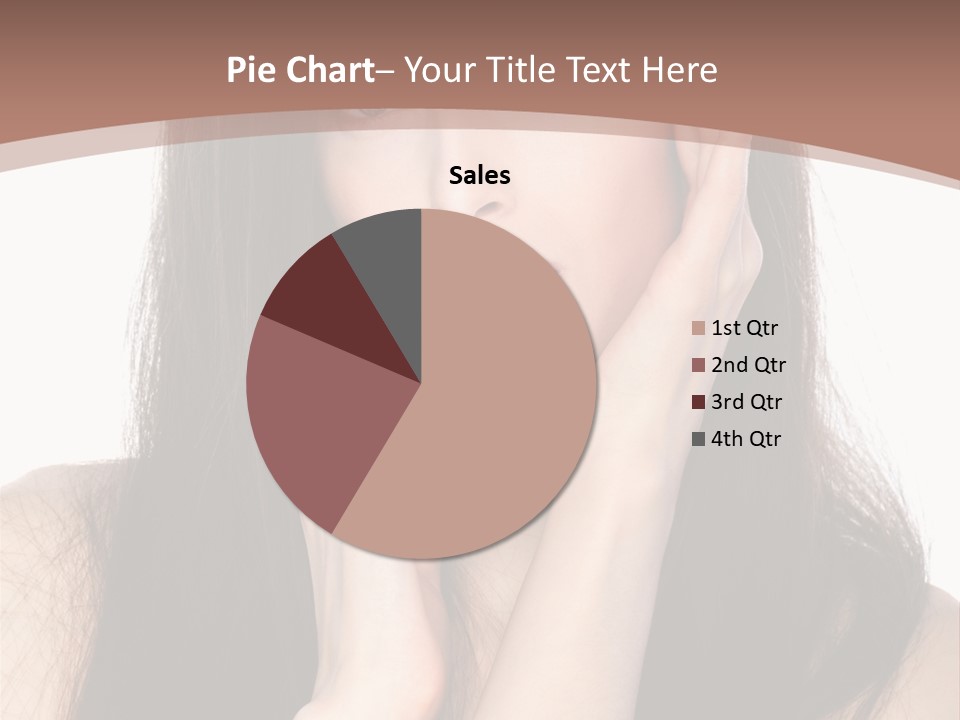 Care Glamour Brown PowerPoint Template