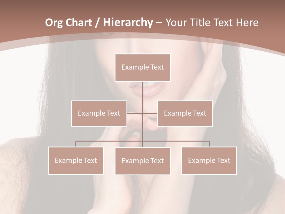 Care Glamour Brown PowerPoint Template