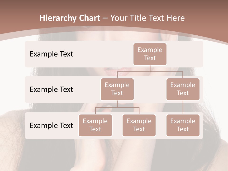 Care Glamour Brown PowerPoint Template