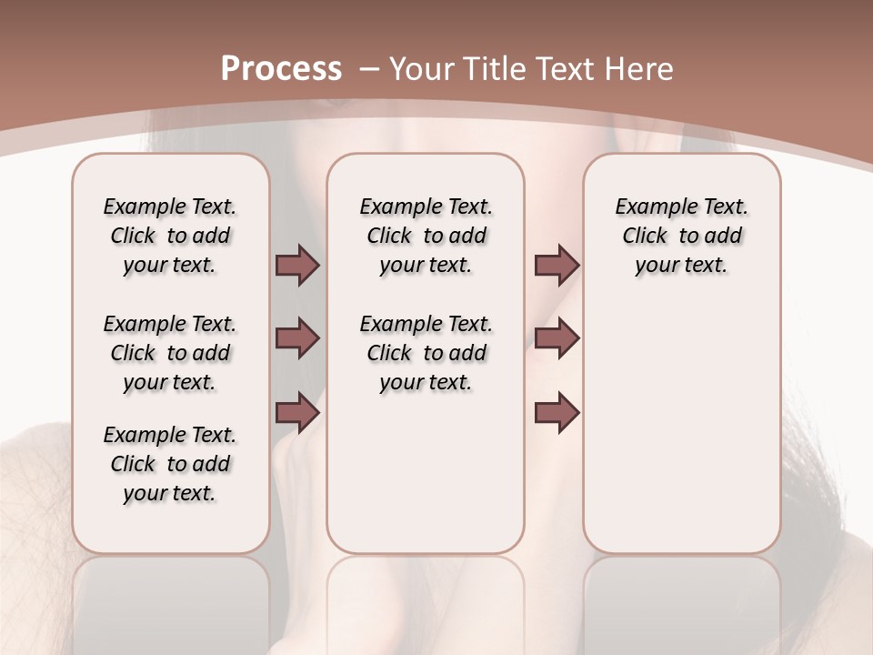 Care Glamour Brown PowerPoint Template