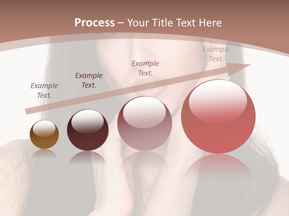 Care Glamour Brown PowerPoint Template