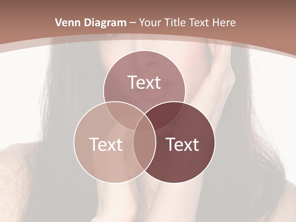 Care Glamour Brown PowerPoint Template
