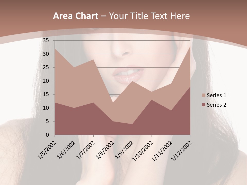 Care Glamour Brown PowerPoint Template