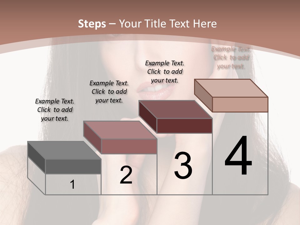 Care Glamour Brown PowerPoint Template