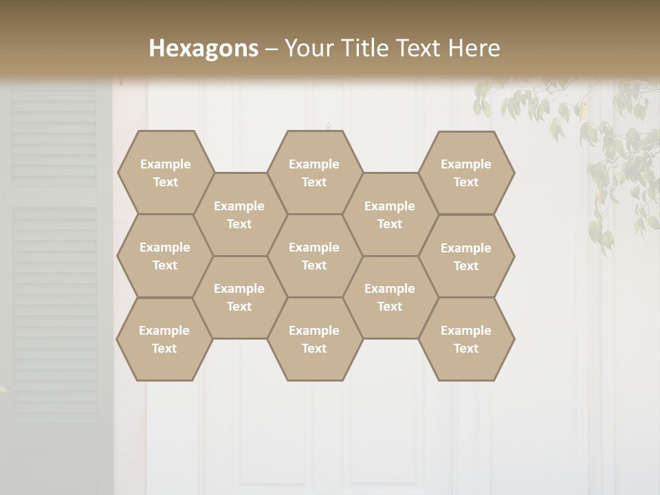 A Truck And Cardboard Box PowerPoint Template