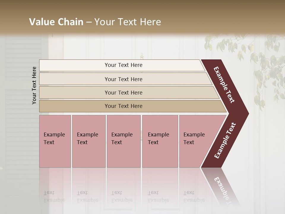 A Truck And Cardboard Box PowerPoint Template