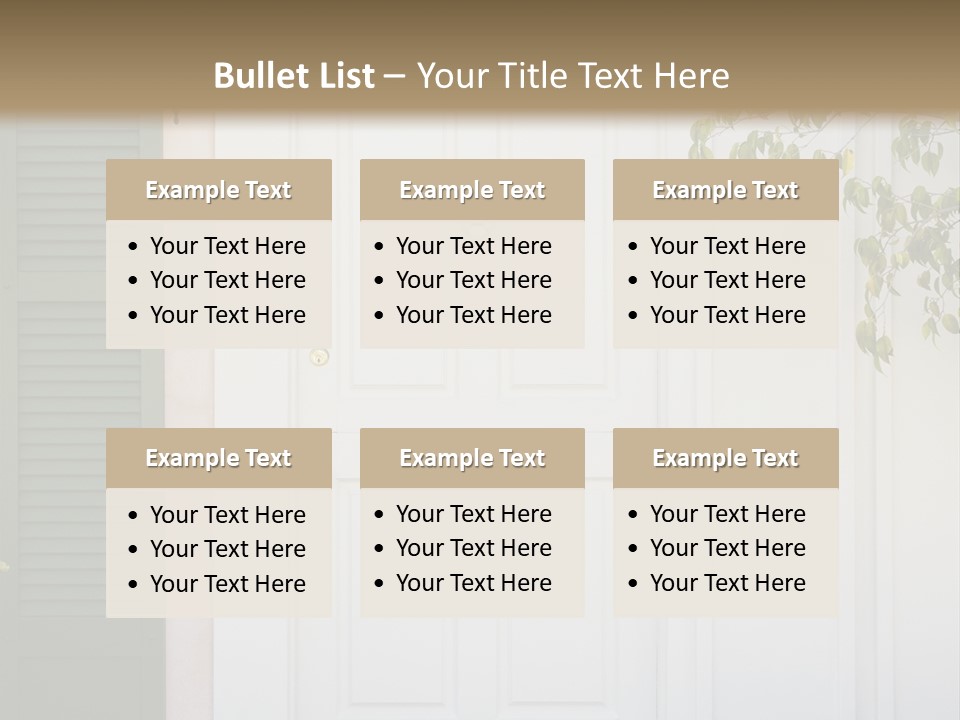 A Truck And Cardboard Box PowerPoint Template