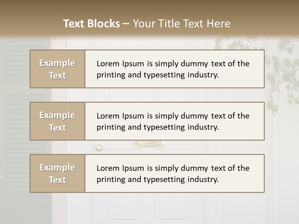 A Truck And Cardboard Box PowerPoint Template