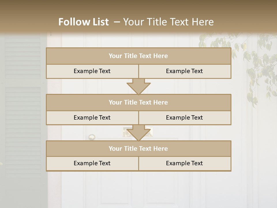 A Truck And Cardboard Box PowerPoint Template
