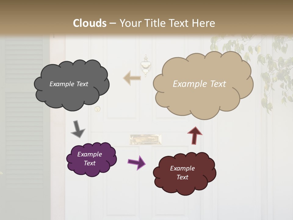 A Truck And Cardboard Box PowerPoint Template