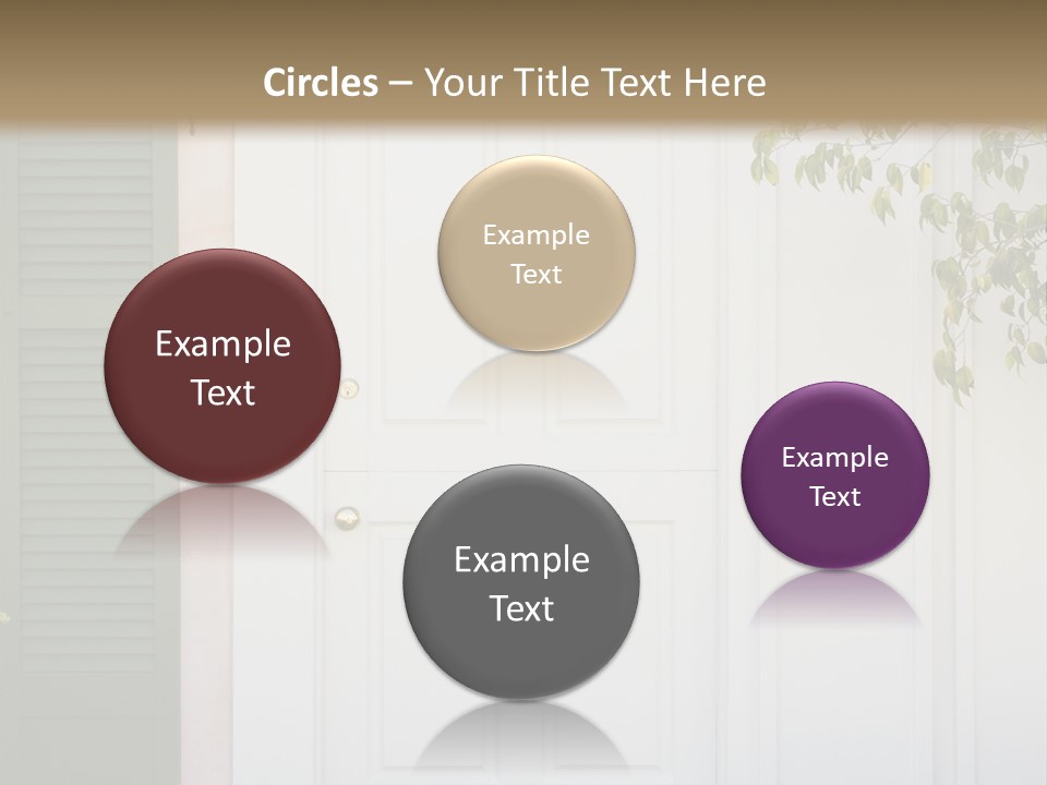 A Truck And Cardboard Box PowerPoint Template