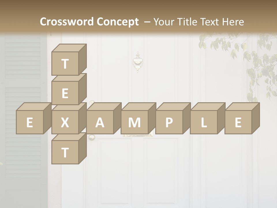 A Truck And Cardboard Box PowerPoint Template