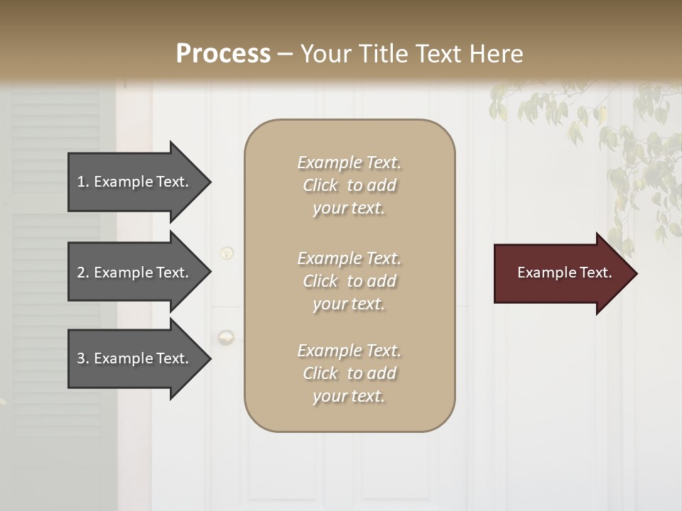 A Truck And Cardboard Box PowerPoint Template