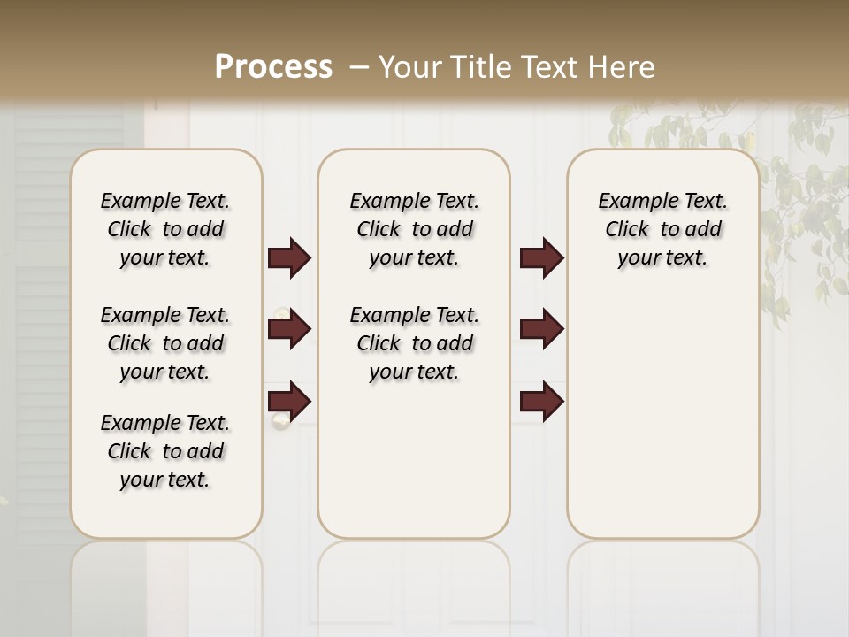 A Truck And Cardboard Box PowerPoint Template