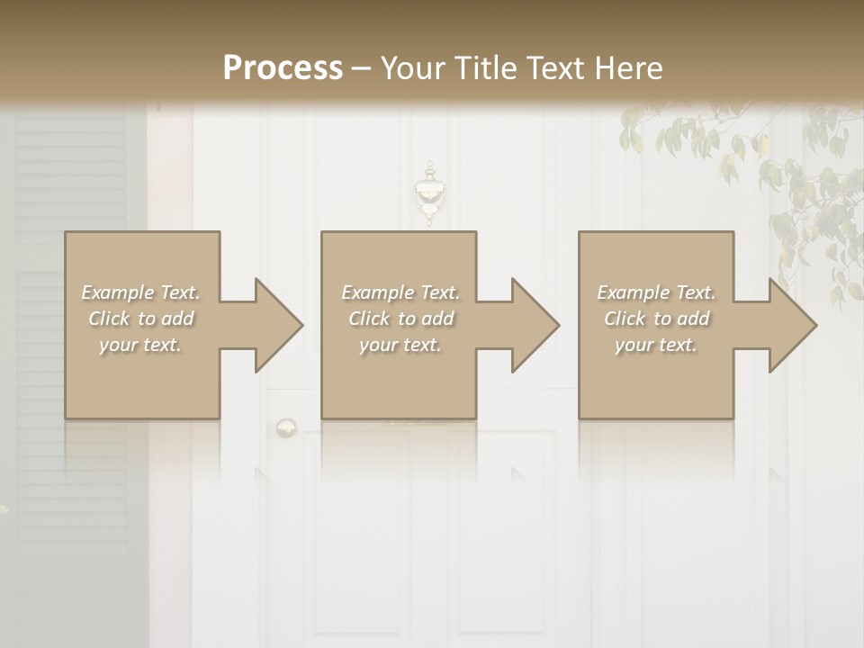 A Truck And Cardboard Box PowerPoint Template