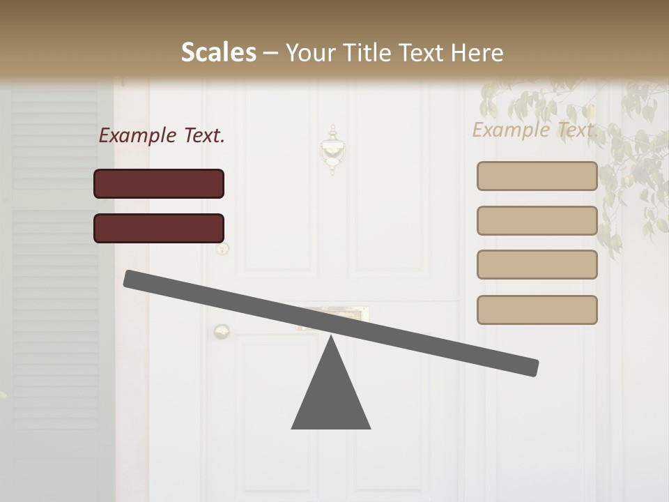 A Truck And Cardboard Box PowerPoint Template