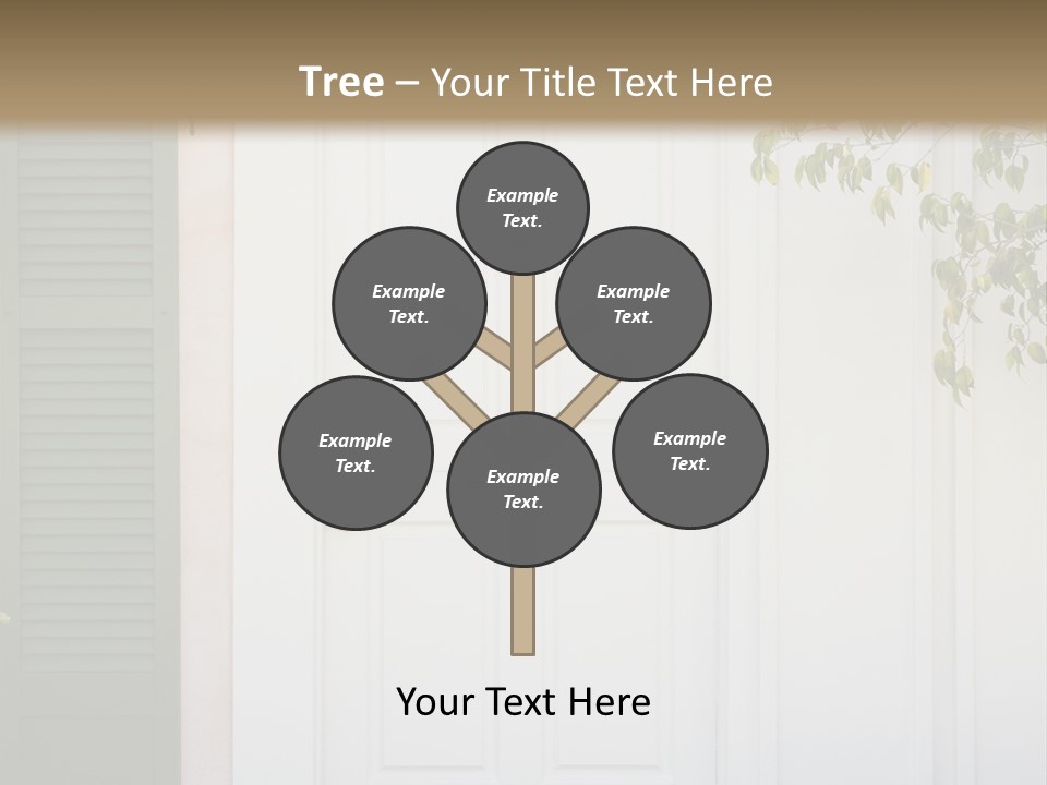 A Truck And Cardboard Box PowerPoint Template