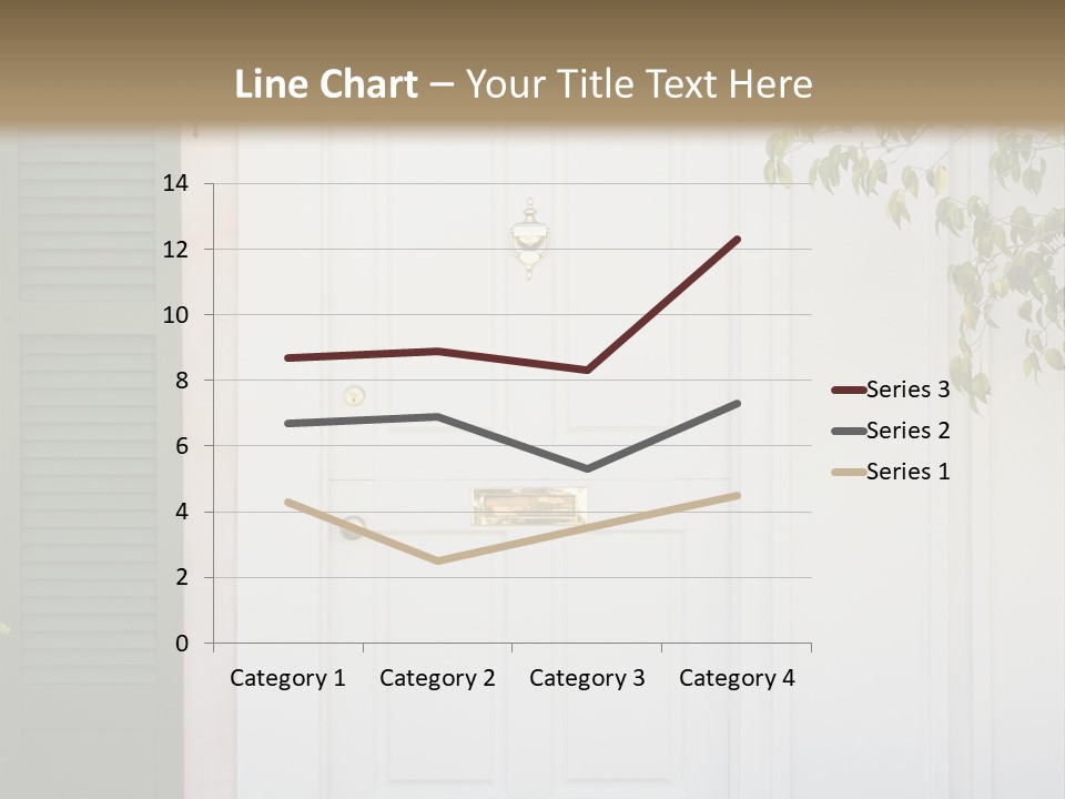 A Truck And Cardboard Box PowerPoint Template