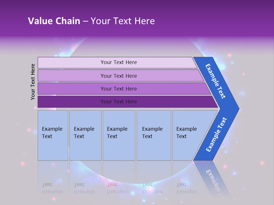 Sky Sparkle Copy Space PowerPoint Template