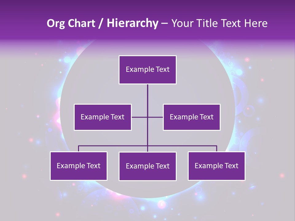 Sky Sparkle Copy Space PowerPoint Template