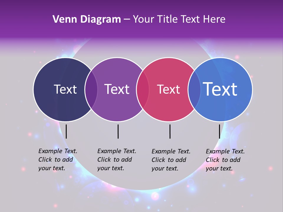 Sky Sparkle Copy Space PowerPoint Template