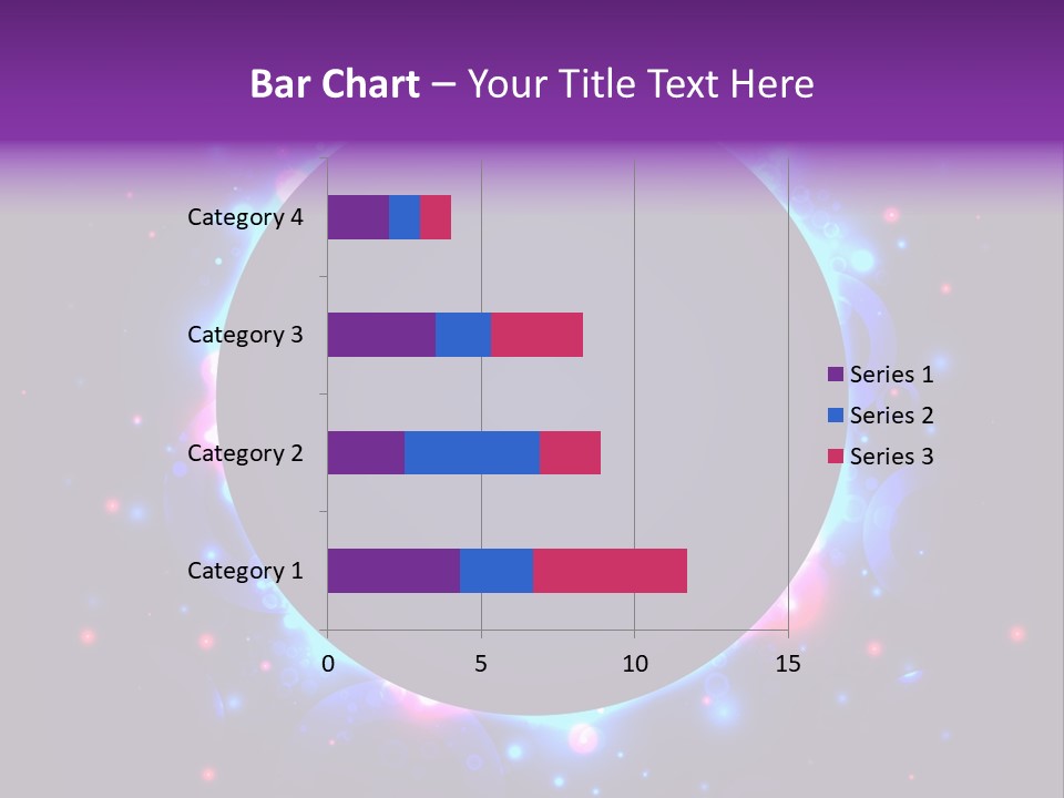 Sky Sparkle Copy Space PowerPoint Template