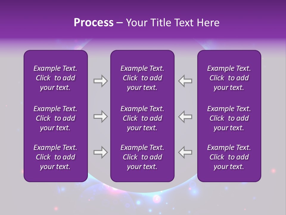Sky Sparkle Copy Space PowerPoint Template