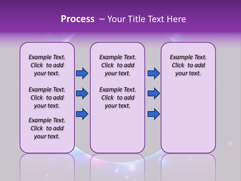 Sky Sparkle Copy Space PowerPoint Template