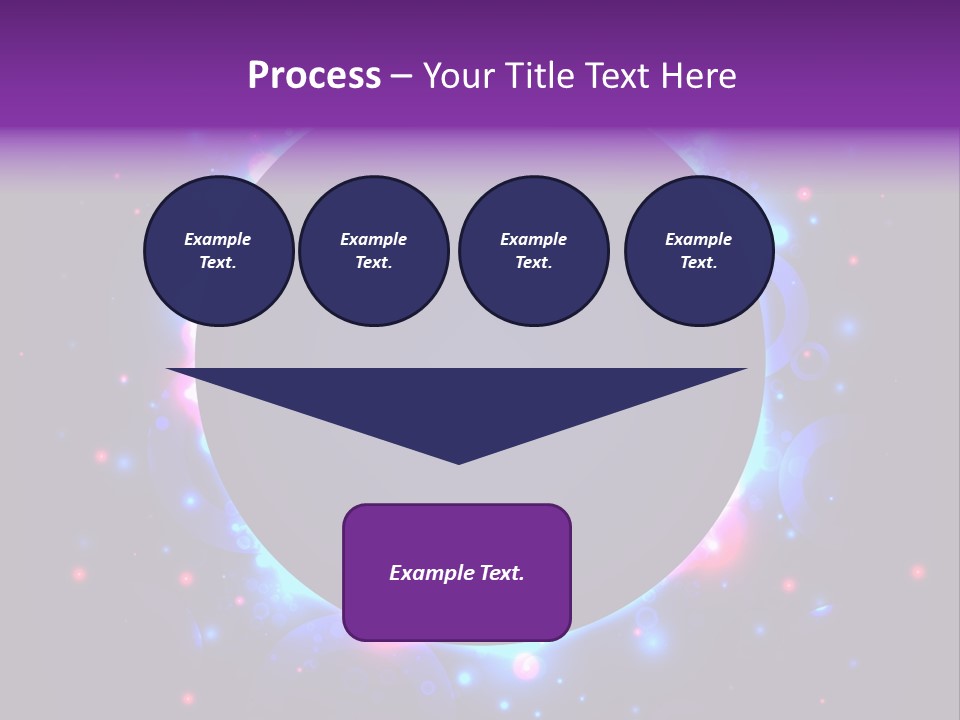 Sky Sparkle Copy Space PowerPoint Template
