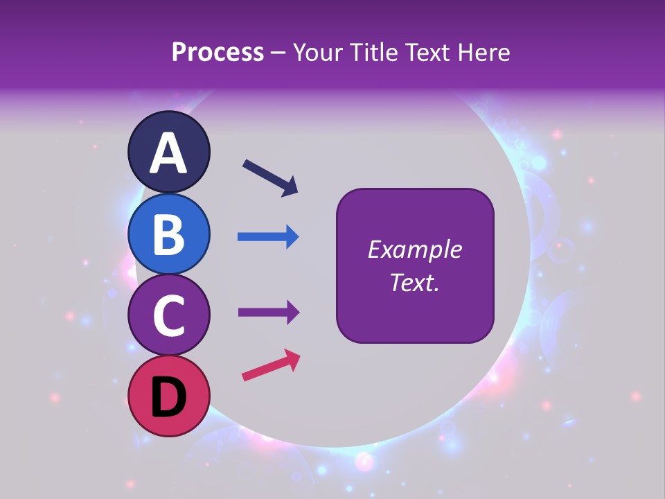 Sky Sparkle Copy Space PowerPoint Template