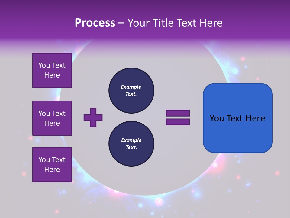 Sky Sparkle Copy Space PowerPoint Template