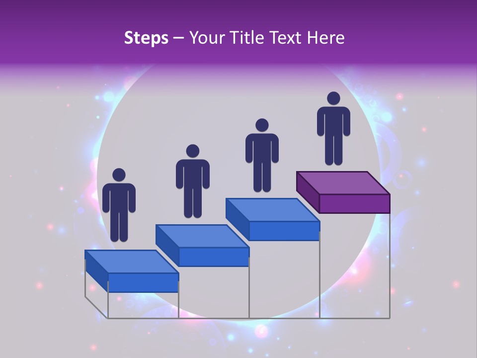 Sky Sparkle Copy Space PowerPoint Template