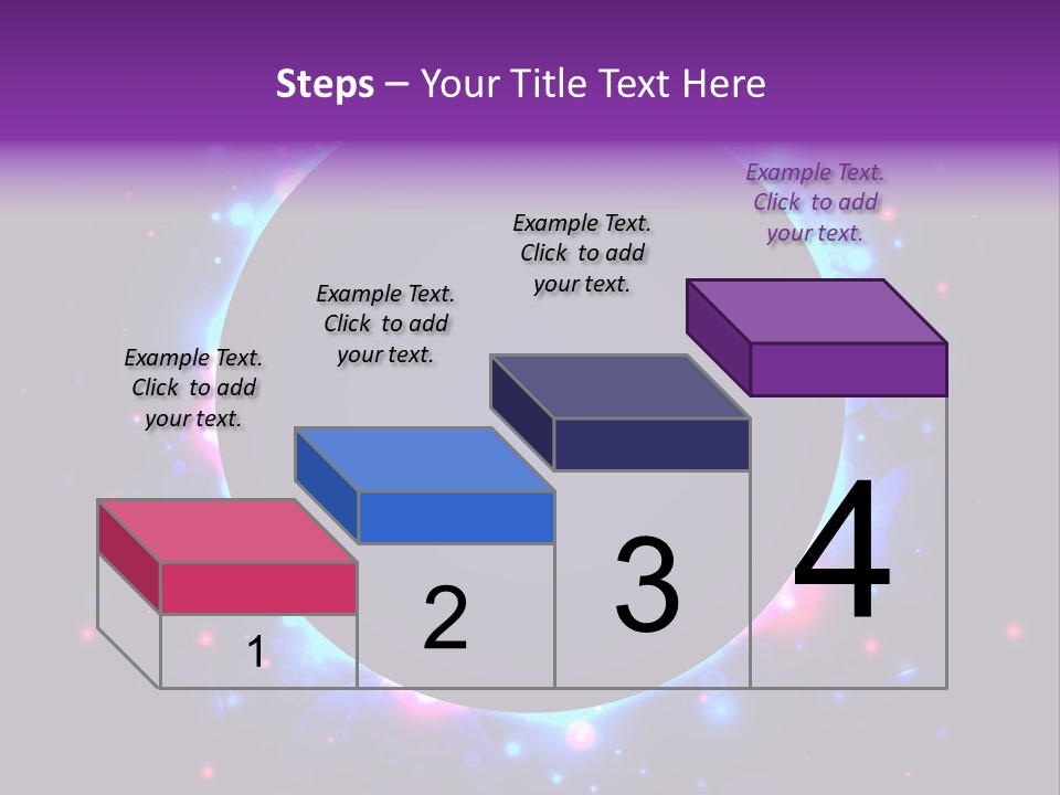 Sky Sparkle Copy Space PowerPoint Template