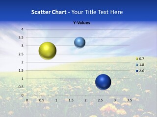 Yellow Meadow Landscapes PowerPoint Template