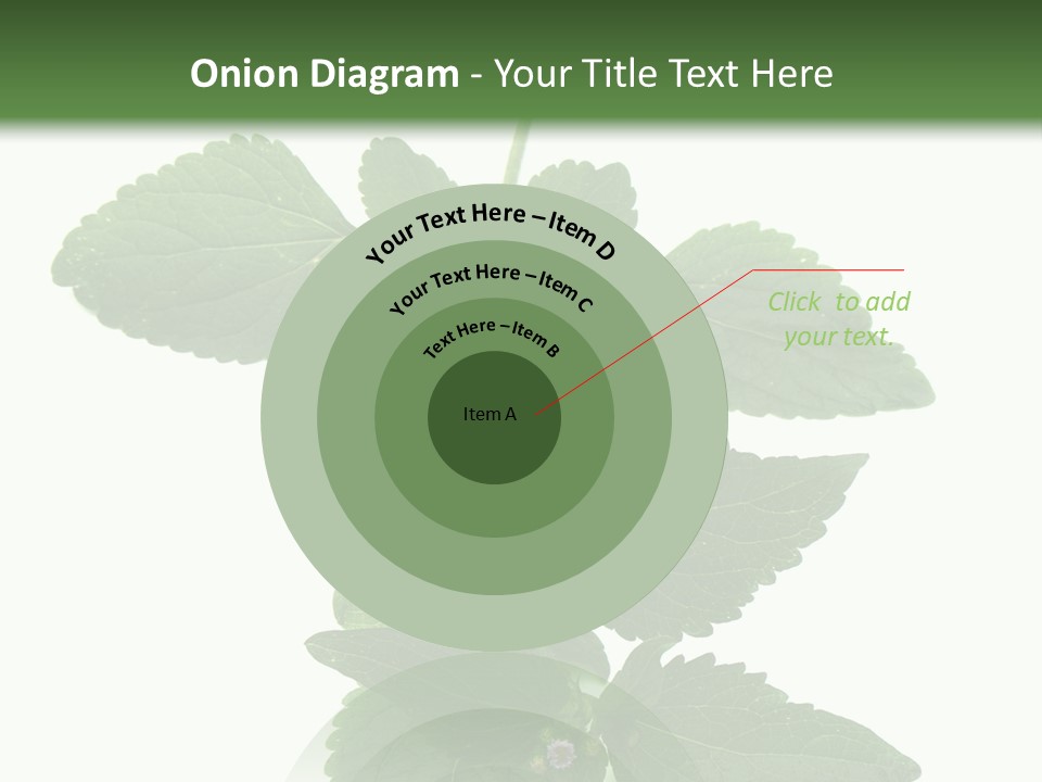 Floral Boutons Herbe PowerPoint Template